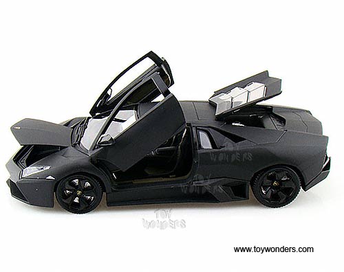 Bburago 1/18 Lamborghini Reventon Mattschwarz Toy