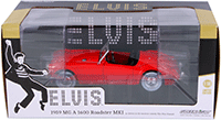 Show product details for Greenlight - Elvis Presley's MG A 1600 Roadster MKI "Blue Hawaii" 1961 Movie (1959, 1:18 scale diecast model car, Red) 13524