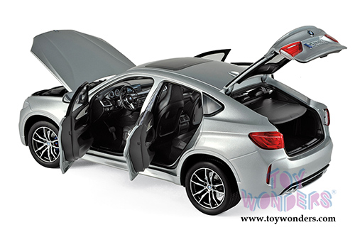 Norev - BMW X6 M Hard Top (2015, 1/18 scale diecast model car, Silver) 183200
