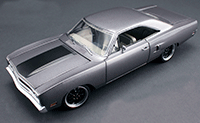 Show product details for GMP - Plymouth Road Runner "The Hammer" The Fast & Furious Tokyo Drift Movie (1970, 1/18 scale diecast model car, Silver w/Black) 18857