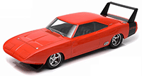 Show product details for Greenlight - Artisan Dodge Charger Daytona Hard Top (1969, 1/18 scale diecast model car, Orange) 19004