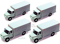 Show product details for International® Beverage Delivery Truck (5.25" diecast model car, White) 2112WBV