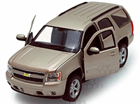Show product details for Welly - Chevrolet® Tahoe® SUV (2008, 1/24 scale diecast model car, Asstd.) 22509/4D