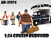 Show product details for American Diorama Figurine - Trailer Park Figures Series 1 Cousin Budford (1/24 scale) 23974