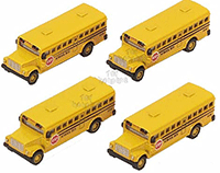 Show product details for Kinsmart - School Bus (2.5", Yellow) 2523D
