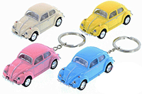 Show product details for Kinsmart - Volkswagen Classical  Beetle with/whitout Key Chain (1967, 1/64 Scale diecast model car, Asstd.) 2543D/2