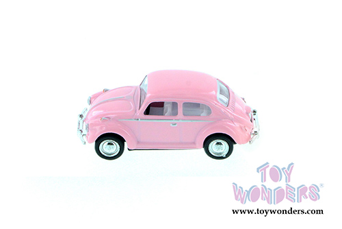 Kinsmart - Volkswagen Classical  Beetle with/whitout Key Chain (1967, 1/64 Scale diecast model car, Asstd.) 2543D/2