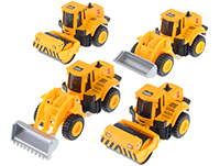 Show product details for Extreme Construction Vehicle (4.5" diecast model car, Yellow) 2681/2D