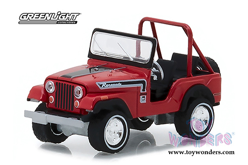 Greenlight - The Great Escape (1963) Advertisement Jeep® CJ-5 Renegade (1974, 1/64 scale diecast model car, Red) 29936/48