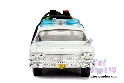 Jada Toys - Metals Die Cast | Ghostbusters™ Ecto-1™ Cadillac Ambulance (1/32 scale diecast model car, White) 30207DP1