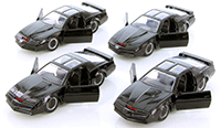 Show product details for Jada Toys - Metals Die Cast | Knight Rider K.I.T.T.™ Pontiac® Firebird® Trans Am (1982, 1/32 scale diecast model car, Black) 30923DP1