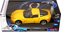 Maisto - Chevrolet Corvette Hard Top (2005, 1/18 scale diecast model car, Yellow) 31117