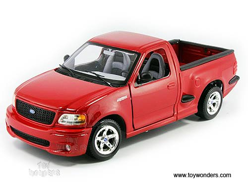 Details about   1999 FORD SVT F-150 LIGHTNING METALLIC RED 1:24 SCALE  DIECAST MODEL CAR