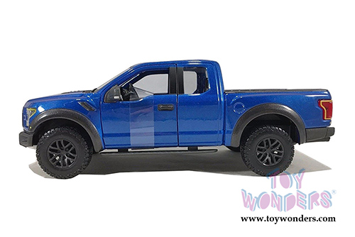 Maisto - Special Edition Trucks | Ford Raptor Pick Up Truck (2017, 1/24 scale diecast model car, Blue) 31266BU
