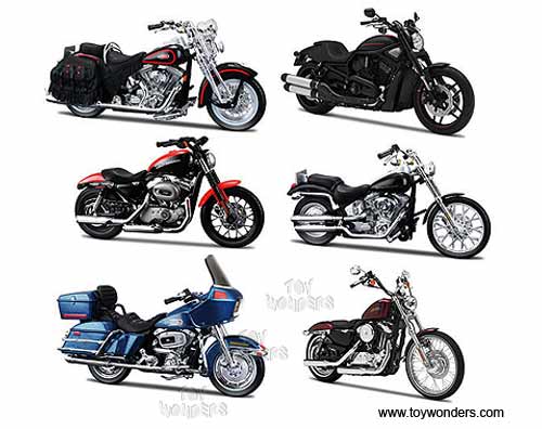 Maisto Harley-Davidson 2000 fxstd softail Deuce negro 1:18 Motorbike moto