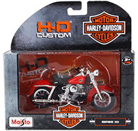 Show product details for Maisto - Harley-Davidson Motorcycles Series 33 (1/18 scale diecast model car, Asstd.) 31360/33/48