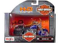 Show product details for Maisto - Harley-Davidson Motorcycles Series 35 (1/18 scale diecast model car, Asstd.) 31360/35