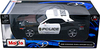 Show product details for Maisto - Dodge Challenger Concept Police (2006, 1/18 scale diecast model car, Black) 31365BK