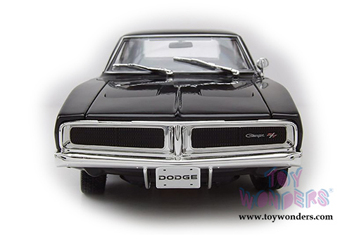  Maisto - Special Edition | Dodge Charger R/T Hard Top (1969, 1/18 scale diecast model car, Metallic Black) 31387
