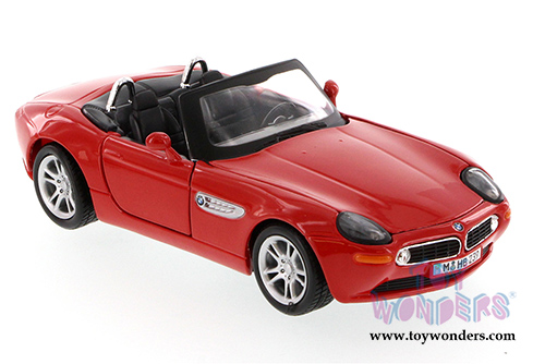 Maisto - Special Edition |  BMW Z8 Convertible (1/24 scale diecast model car, Red) 31996R