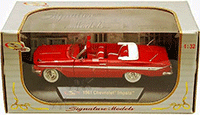 Show product details for Signature Models - Chevrolet Impala Convertible (1961, 1/32 scale diecast model car, Red) 32431R