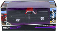 Maisto Design - Outlaws | Chevrolet® El Camino™ (1965, 1/25 scale diecast model car, Black/Red) 32517BK