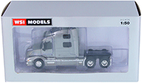 Show product details for WSI Models - Volvo VN 780 6x4 3 Axle Truck (1/50 scale diecast model car, Silver) 33-2030