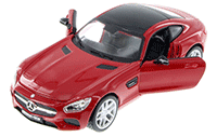 Show product details for Showcasts Collectibles - Mercedes-Benz AMG GT Hard Top (1/24 scale diecast model car, Asstd.) 34134