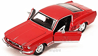 Showcasts Collectibles - Ford Mustang GT-500 Hard Top (1967, 1/24 scale diecast model car, Asstd.) 34260