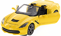 Show product details for Showcasts  Collectibles - Chevrolet Corvette Stingray Hard Top/Convertible (2014, 1/24 scale diecast model car, Asstd.) 34501/05