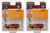 Show product details for Greenlight Hot Pursuit - Ford Explorer Fire Department City of New York (FDNY) (2016, 1/64 scale diecast model car, Red) 42823/48