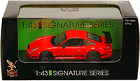 Yatming Road Signature - Porsche 997 GT3 RS Hard Top (1/43 scale diecast model car, Orange) 43204OR/48