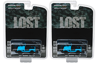 Greenlight - Hollywood Series 21 | LOST "Dharma" Jeep® CJ-7 (1977, 1/64 scale diecast model car, Blue) 44810F/48