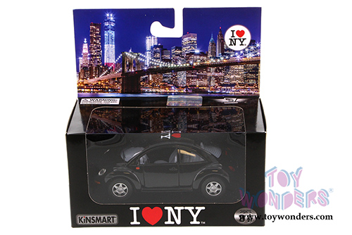 Showcasts Collectibles - I Love New York Volkswagen New Beetle Hard Top (1/32 scale diecast model car, Asstd.) 5028W-ILNY