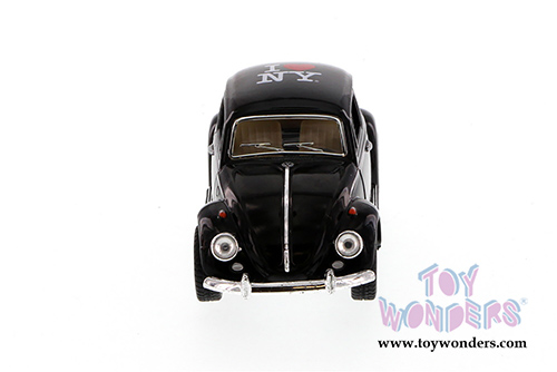 Showcasts Collectibles - I Love New York Volkswagen Classic Beetle Hard Top (1/32 scale diecast model car, Asstd.) 5057W-ILNY