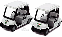 Show product details for Kinsmart - Golf Cart (4.5" diecast model car, Asstd.) 5105D