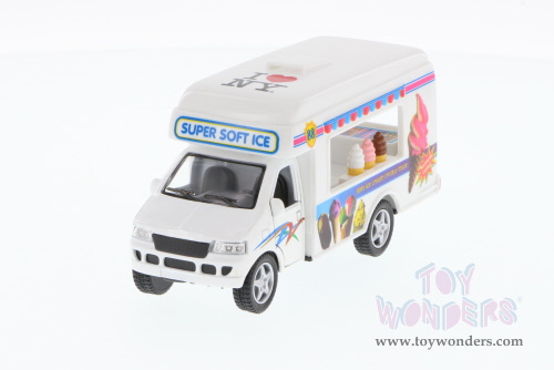 Showcasts Collectibles - I Love New York Ice Cream Truck (5", White) 5253D-ILNY