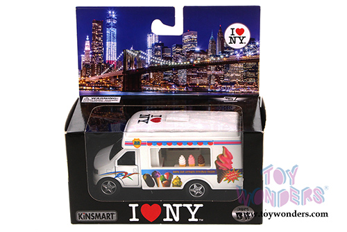 Showcasts Collectibles - I Love New York Ice Cream Truck (5", White) 5253W-ILNY