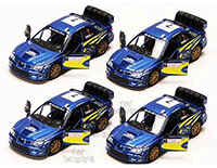 Show product details for Kinsmart - Subaru Impreza WRC Hard Top #7 (2007, 1/36 scale diecast model car, Asstd.) 5328D