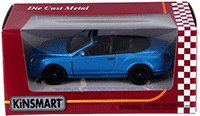 Show product details for Kinsmart - Bentley Continental Supersports Convertible (2010, 1/38 scale diecast model car, Blue) 5353WBU