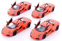 Show product details for Kinsmart - Lamborghini Murciélago LP640 Hard Top (1:36 scale diecast model car, Matte Orange) 5370DOR