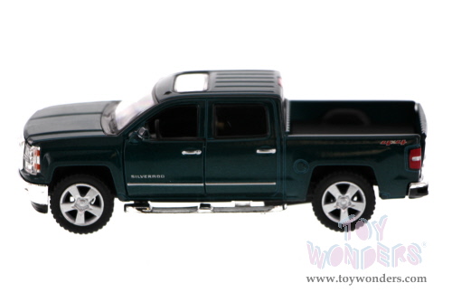 Kinsmart - Chevrolet Silverado Pick-up Truck (2014, 1/46 scale diecast model car, Asstd.) 5381D