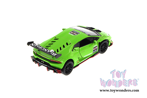 Kinsmart - Lamborghini Huracan LP620-2 Super Trofeo Hard Top (1/36 scale diecast model car, Asstd.) 5389D