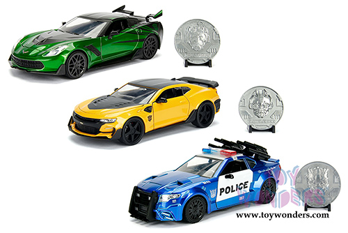 Jada Toys - Metals Die Cast | Hollywood Rides Assortment W8 (1/24, diecast model car, asstd.) 55401W8