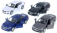 Show product details for Showcasts Collectibles - BMW 550i Hard Top  (5" diecast model car, Asstd.) 555038