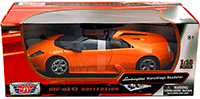 Show product details for Motormax - Lamborghini Murcielago Roadster Convertible (2004, 1/18 scale diecast model car, Orange) 73169OR/4