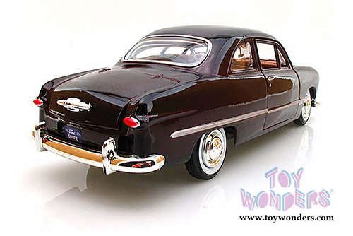 Showcasts Collectibles - Ford Coupe Hard Top  (1949, 1/24 scale diecast model car, Burgundy) 73213