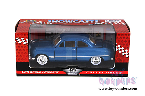 Showcasts Collectibles - Ford Coupe Hard Top  (1949, 1/24 scale diecast model car, Blue) 73213