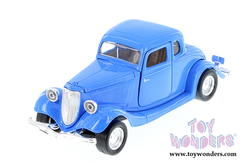 Showcasts Collectibles - Ford Coupe Hard Top (1934, 1/24 scale diecast model car, Asstd.) 73217/16D