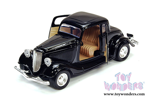 Showcasts Collectibles - Ford Coupe Hard Top (1934, 1/24 scale diecast model car, Black) 73217AC/BK